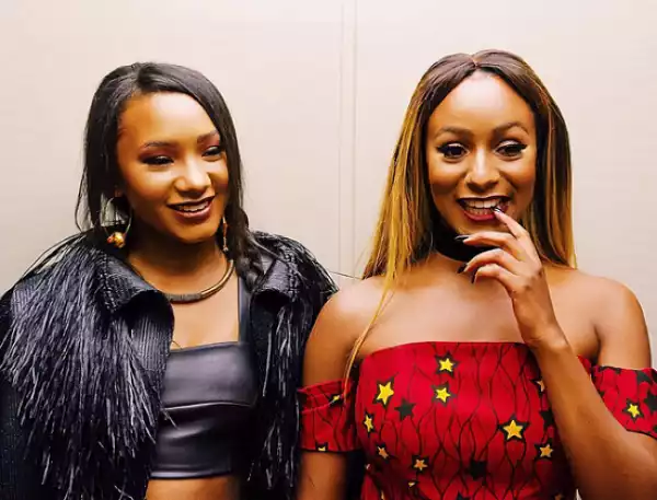 Stunning photos of billionaire daughters DJ Cuppy, Temi Otedola in London with Dangote